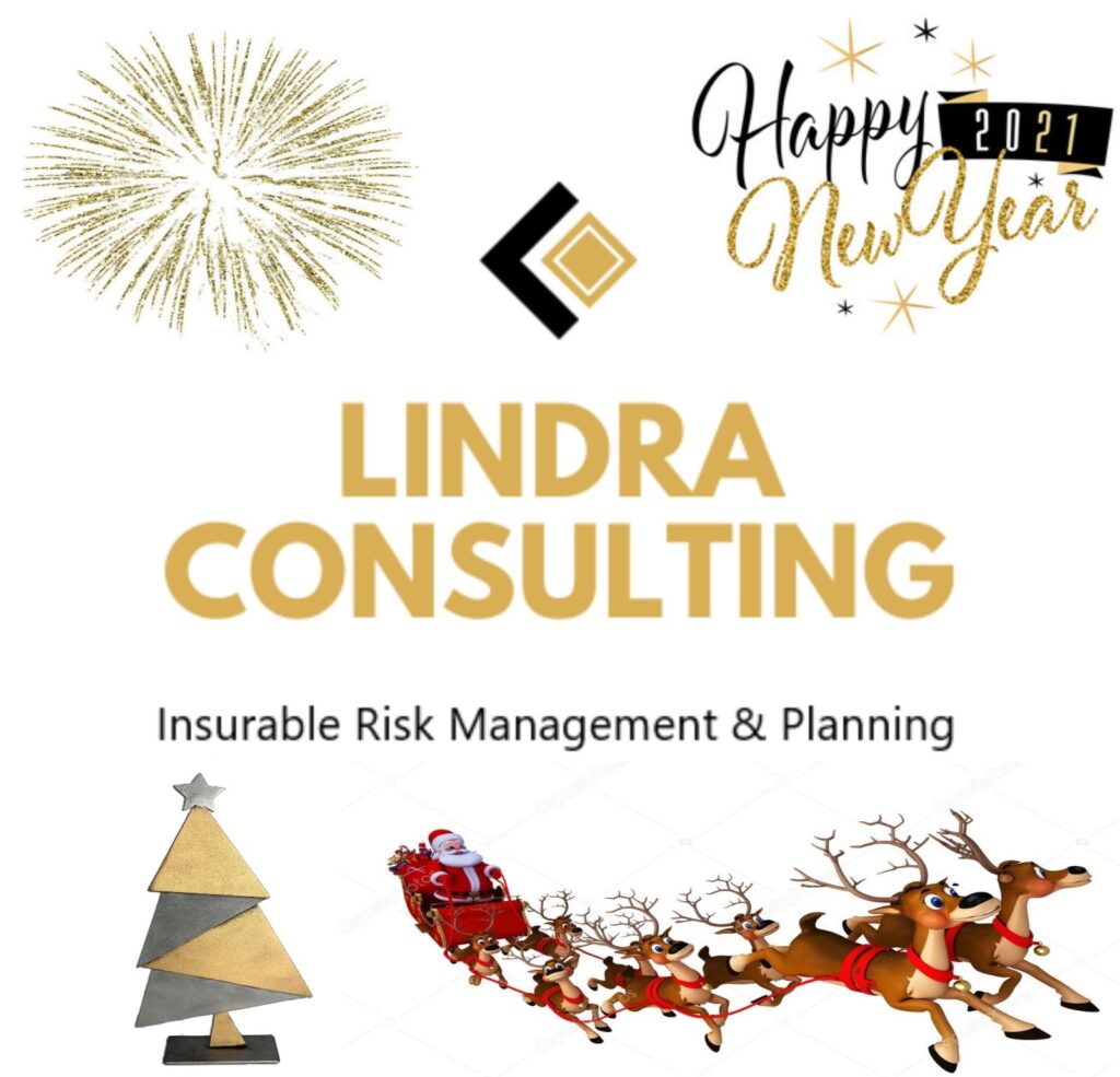 Lindra Consulting logo Happy new Year 2021